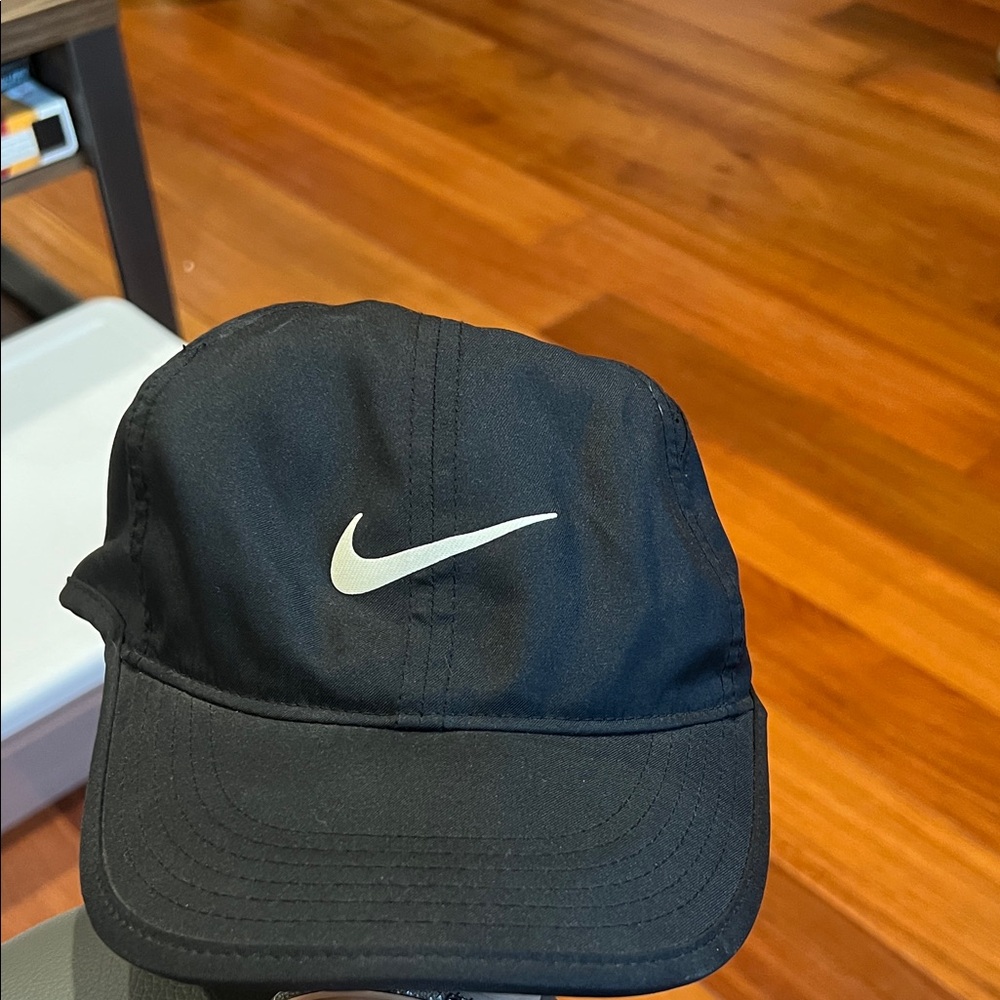 Nike Black and White Logo Cap